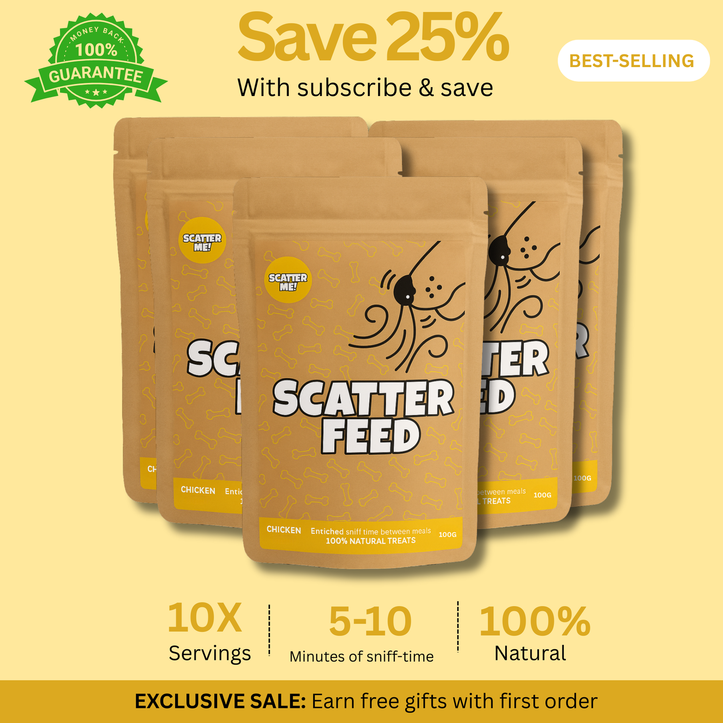 Scatter Feed - Sniff Food