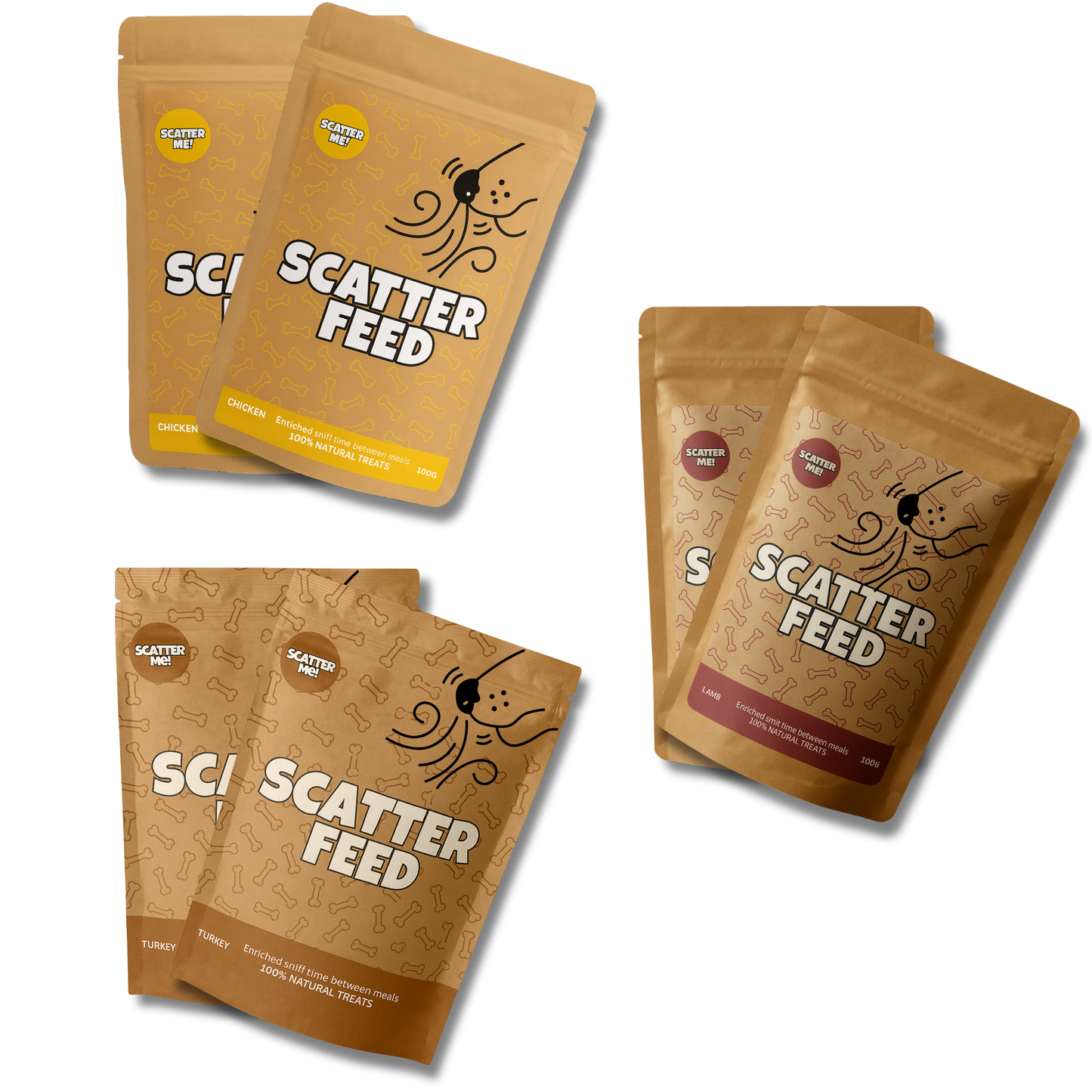 Scatter Feed - 6-Pack (Sniffing Pack)