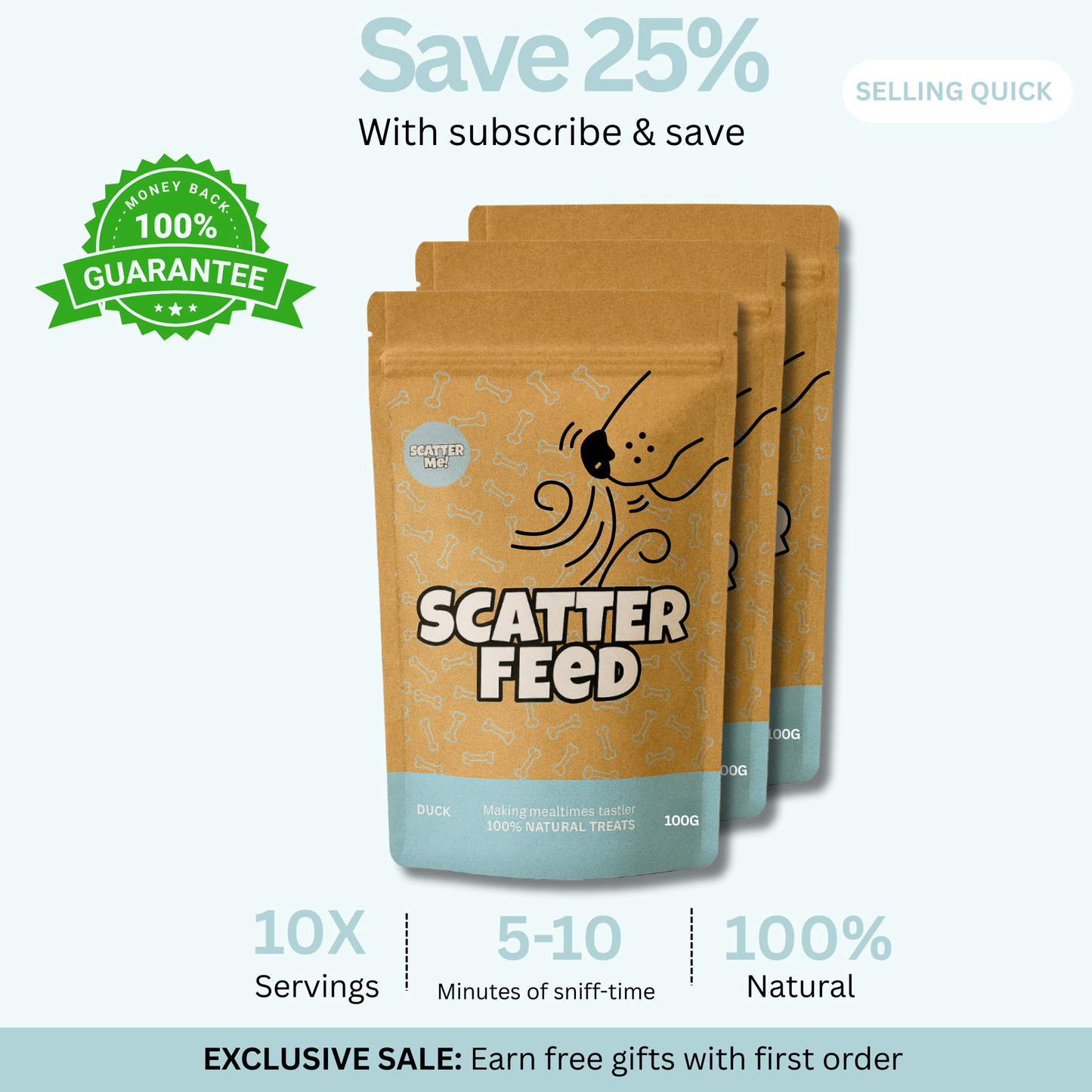 Scatter Feed - Sniff Food