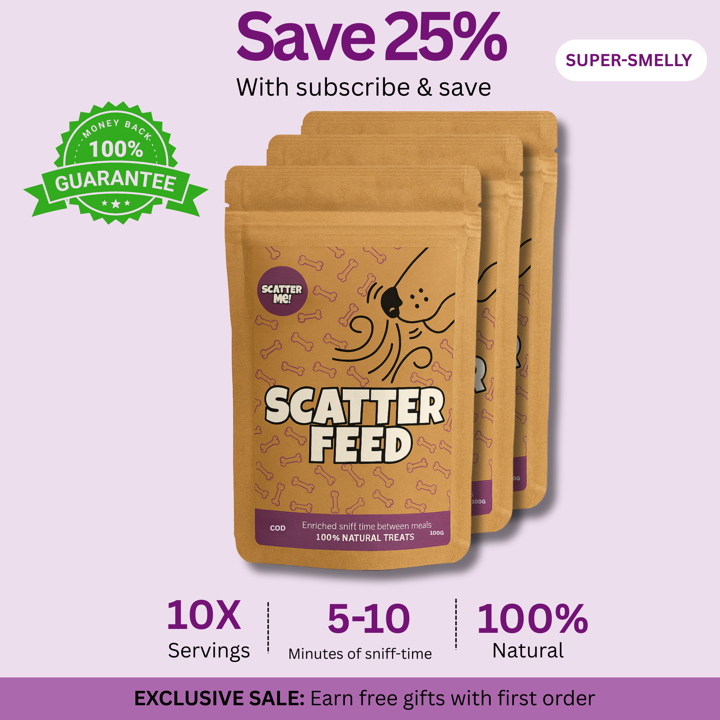 Scatter Feed - Sniff Food