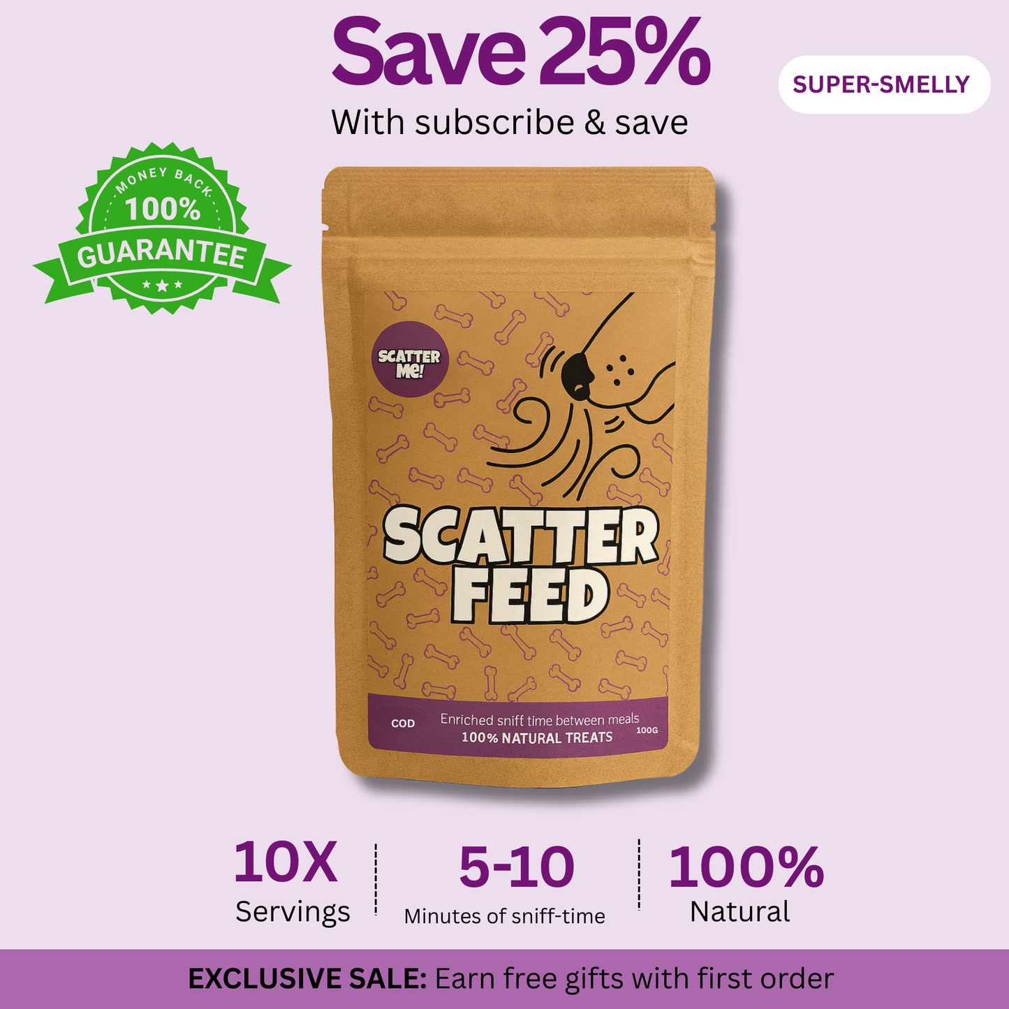 Scatter Feed - Sniff Food