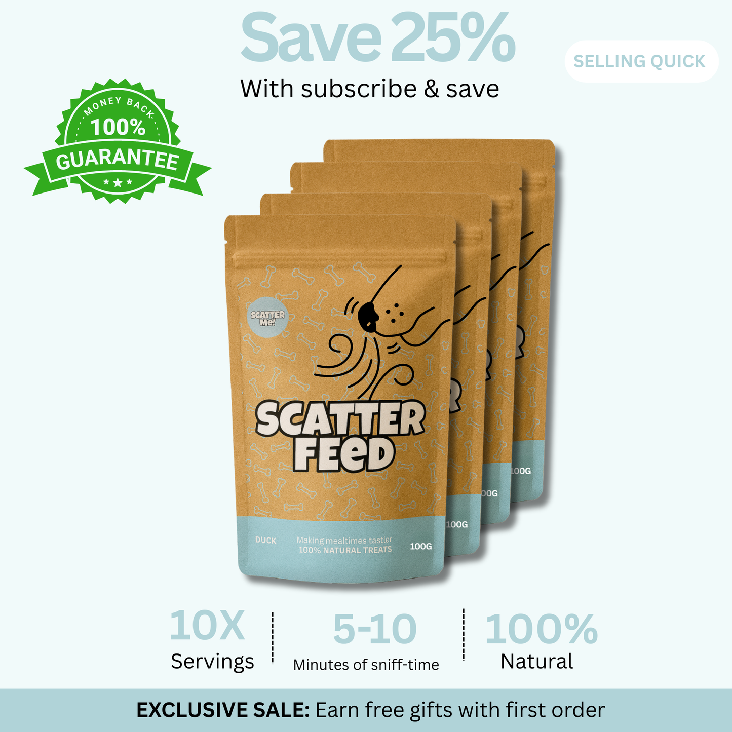 Scatter Feed - Sniff Food