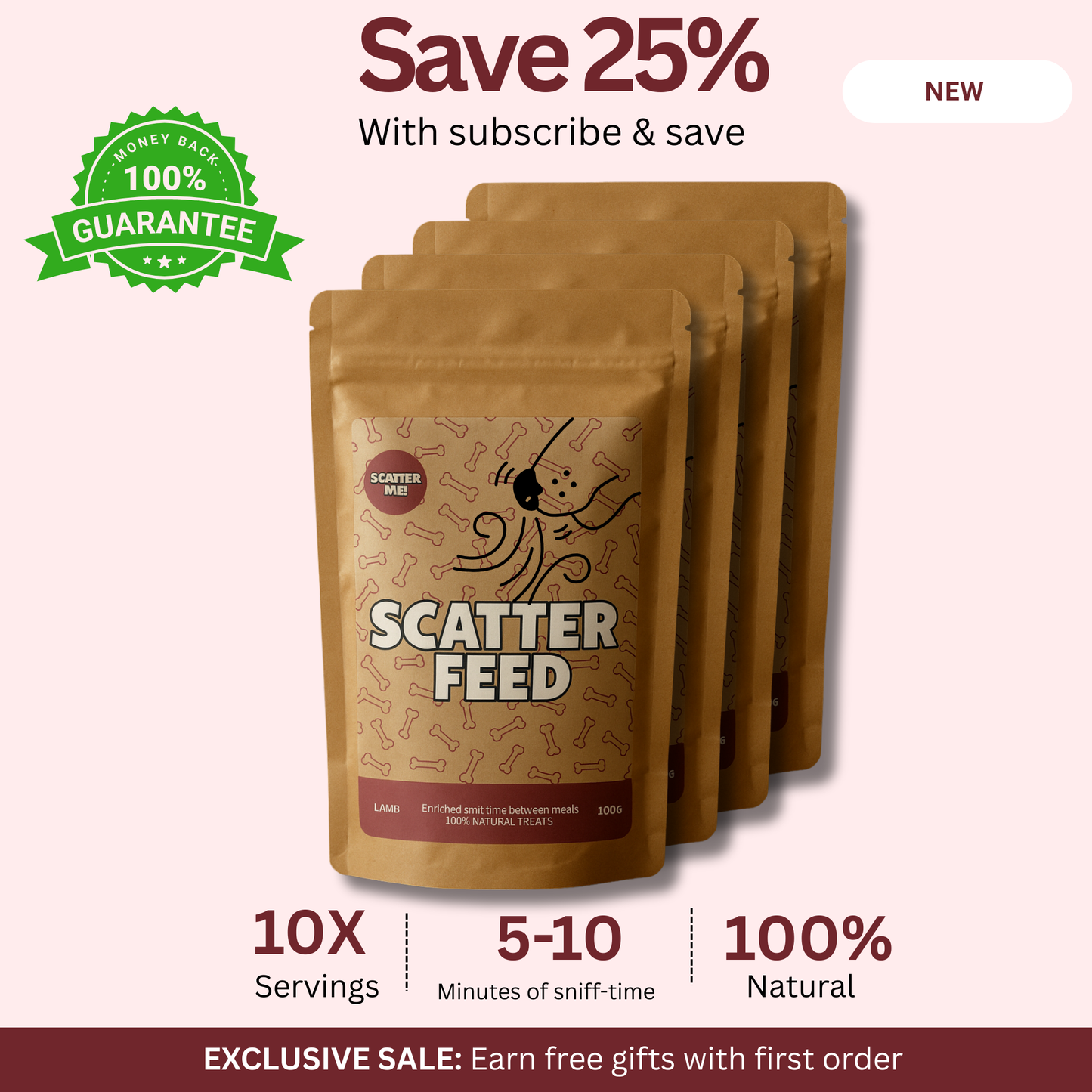 Scatter Feed - Sniff Food