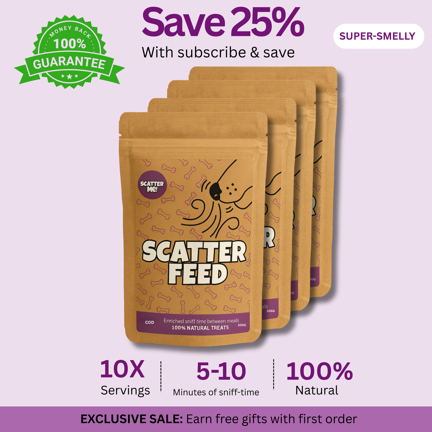 Scatter Feed - Sniff Food