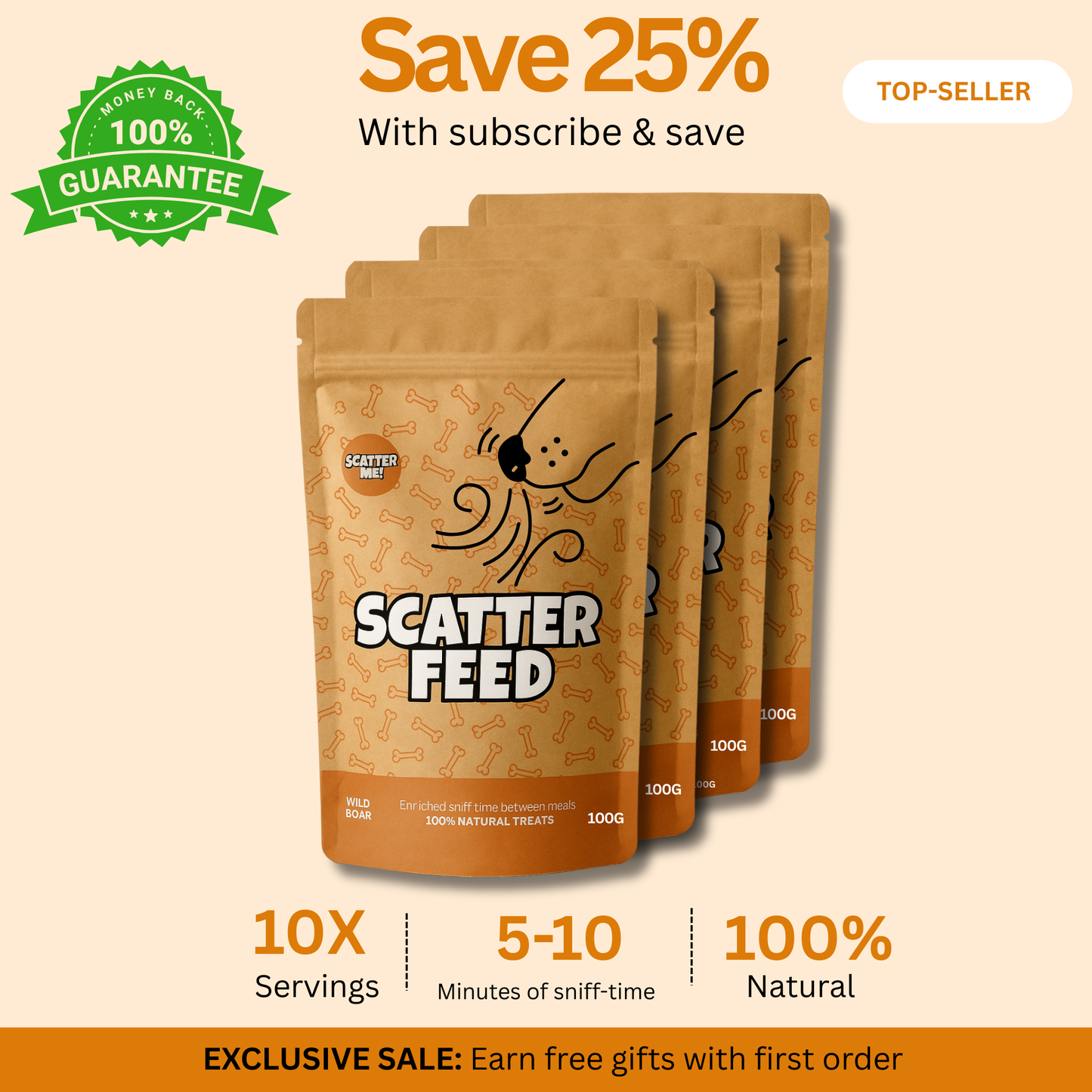 Scatter Feed - Sniff Food