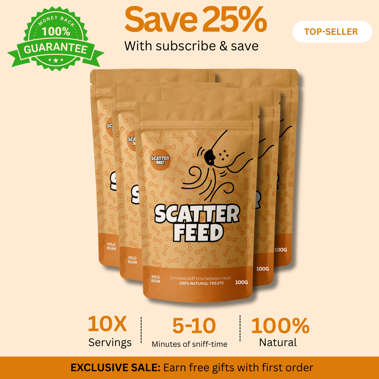 Scatter Feed - Sniff Food