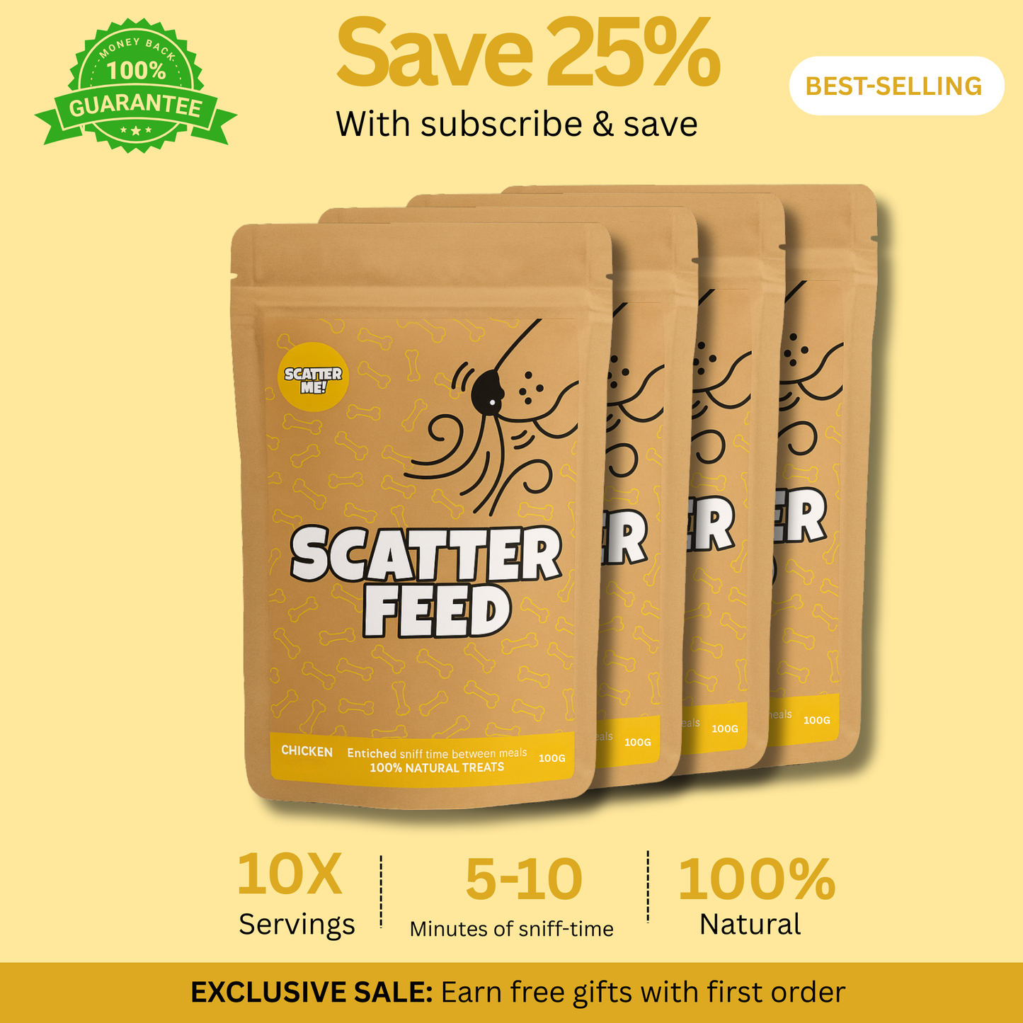Scatter Feed - Sniff Food
