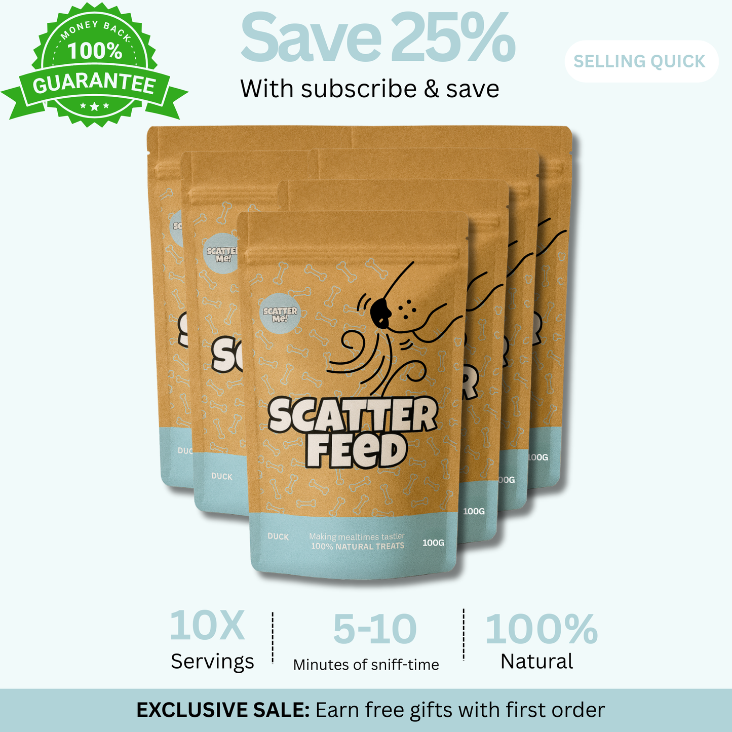 Scatter Feed - Sniff Food