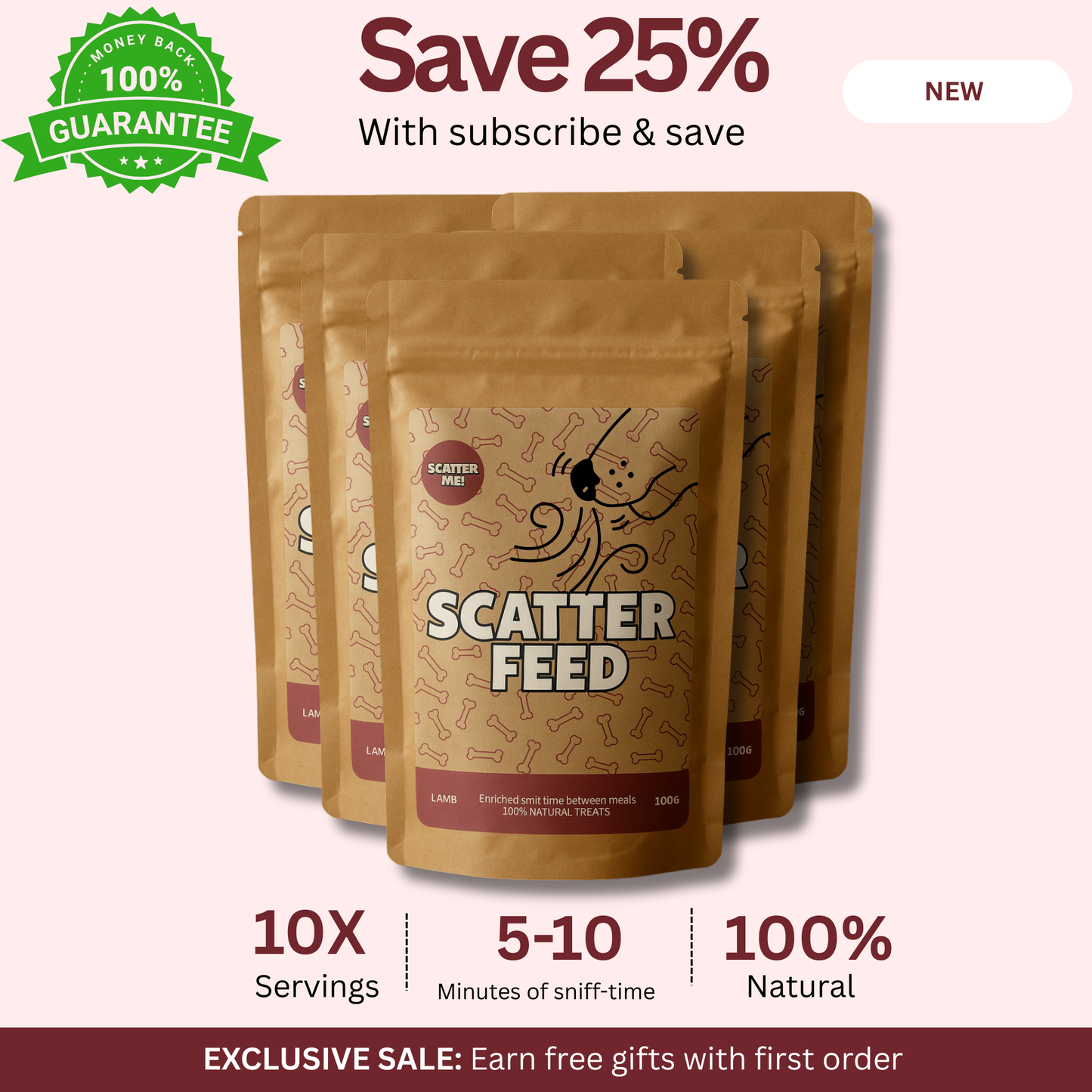 Scatter Feed - Sniff Food