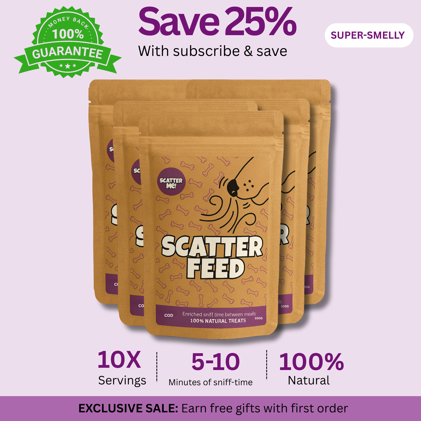 Scatter Feed - Sniff Food