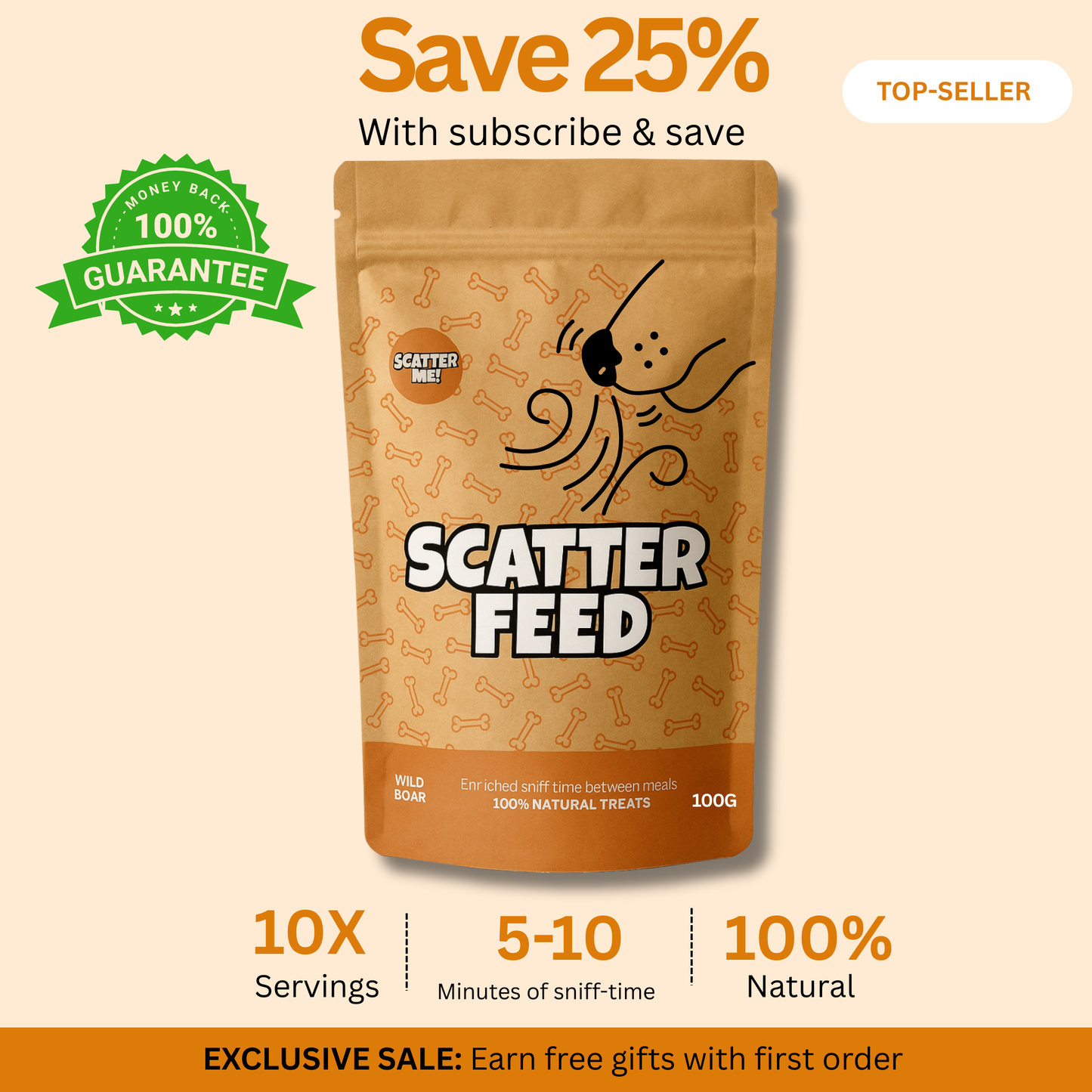 Scatter Feed - Sniff Food