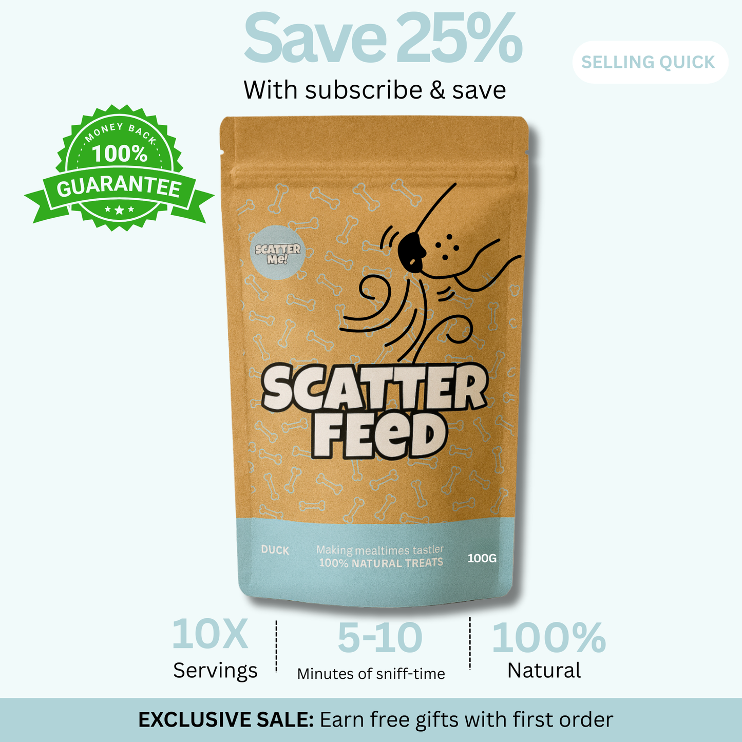 Scatter Feed - Sniff Food