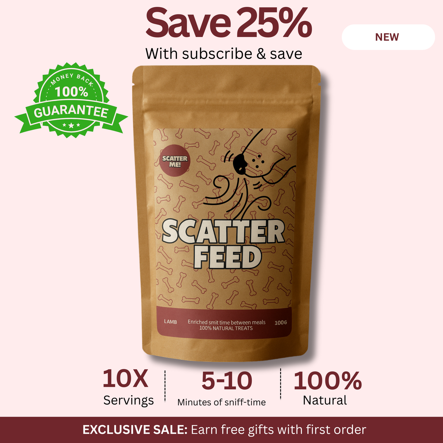 Scatter Feed - Sniff Food
