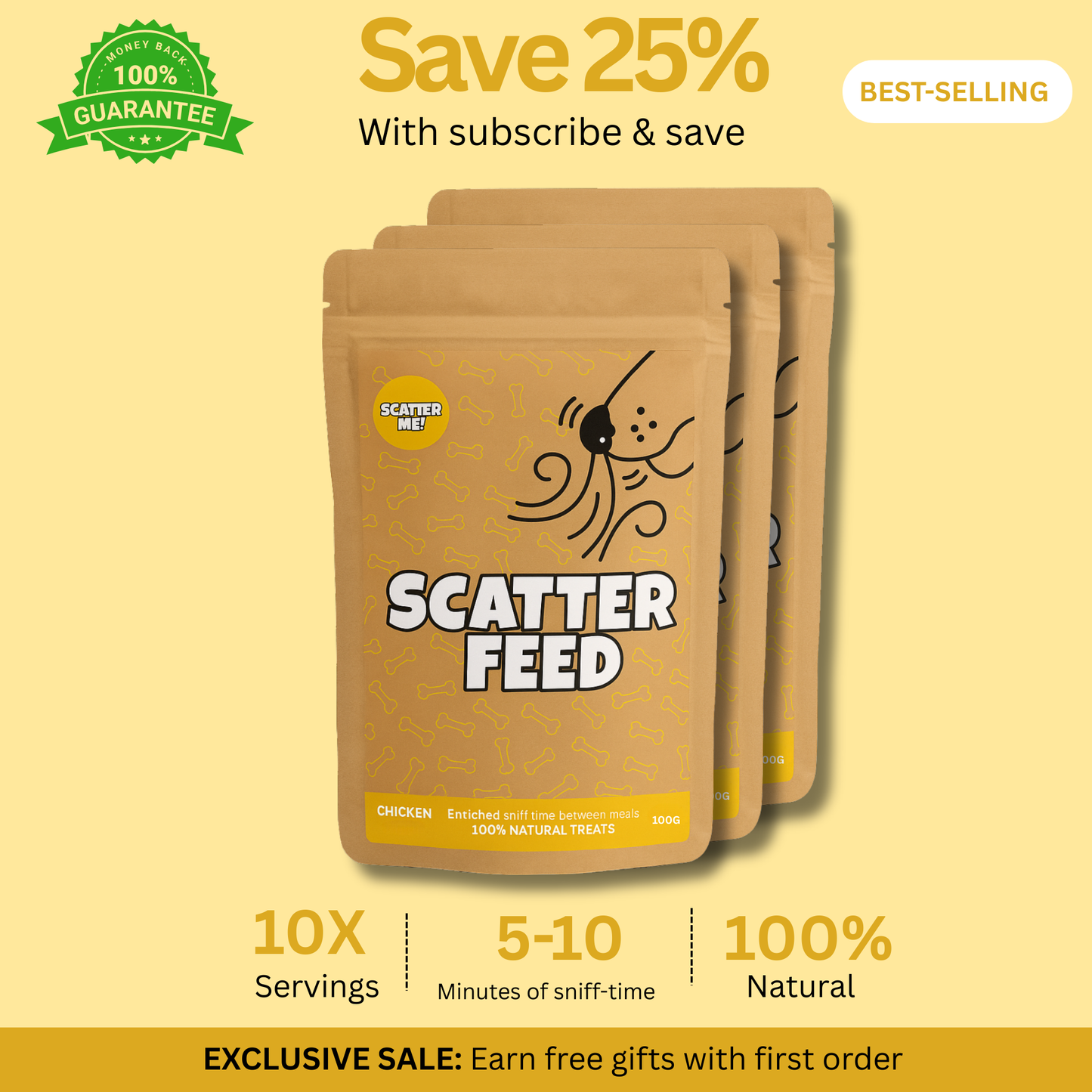 Scatter Feed - Sniff Food