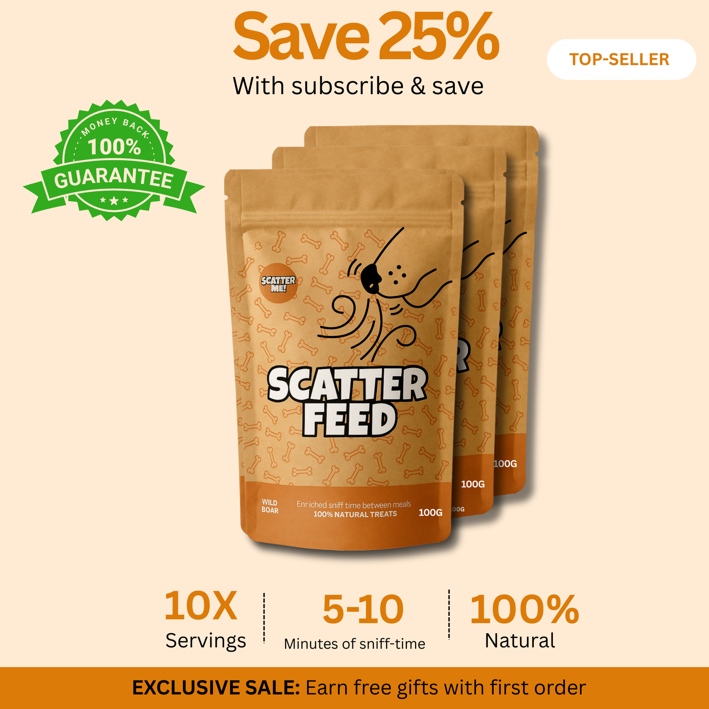 Scatter Feed - Sniff Food