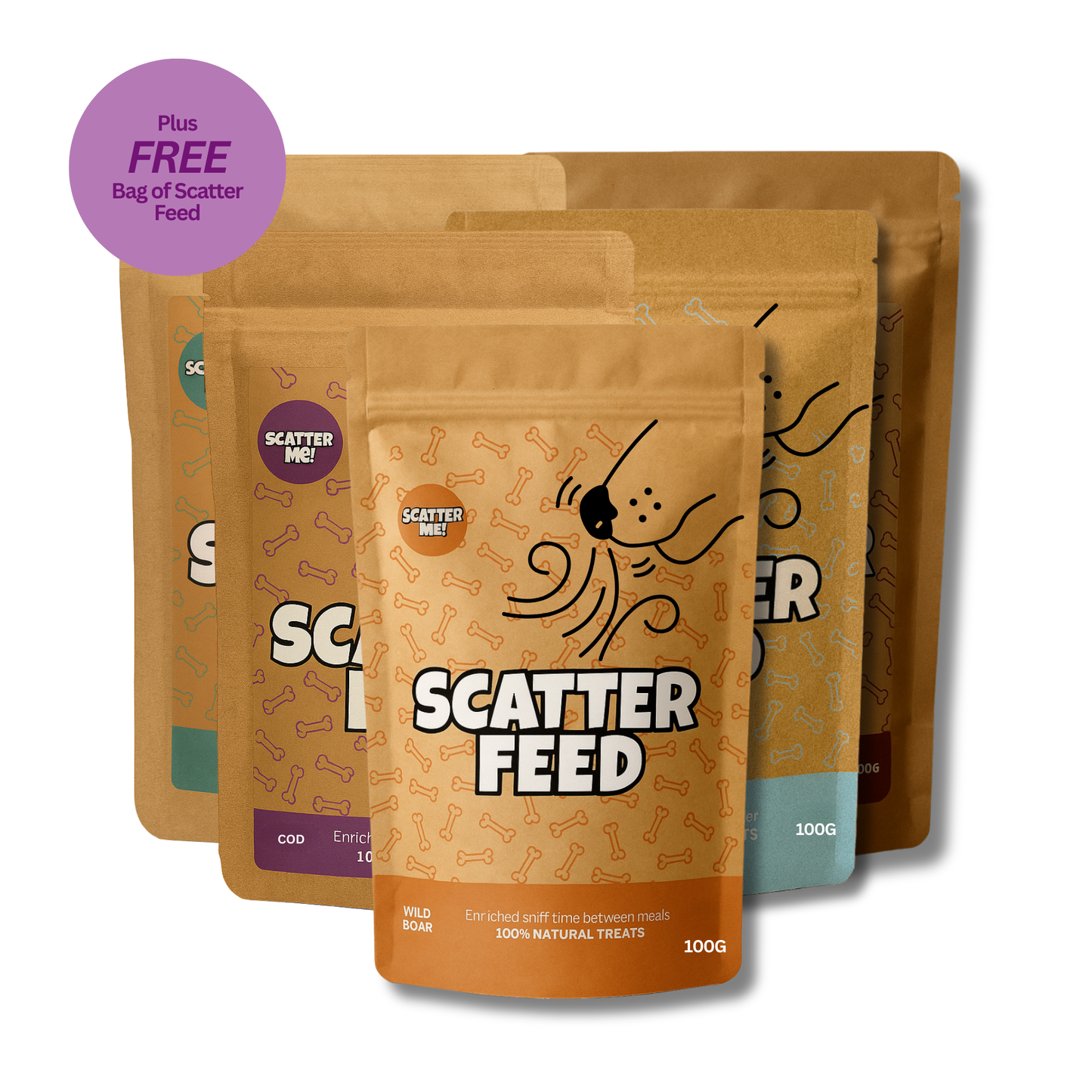 Scatter Feed - 5-pack