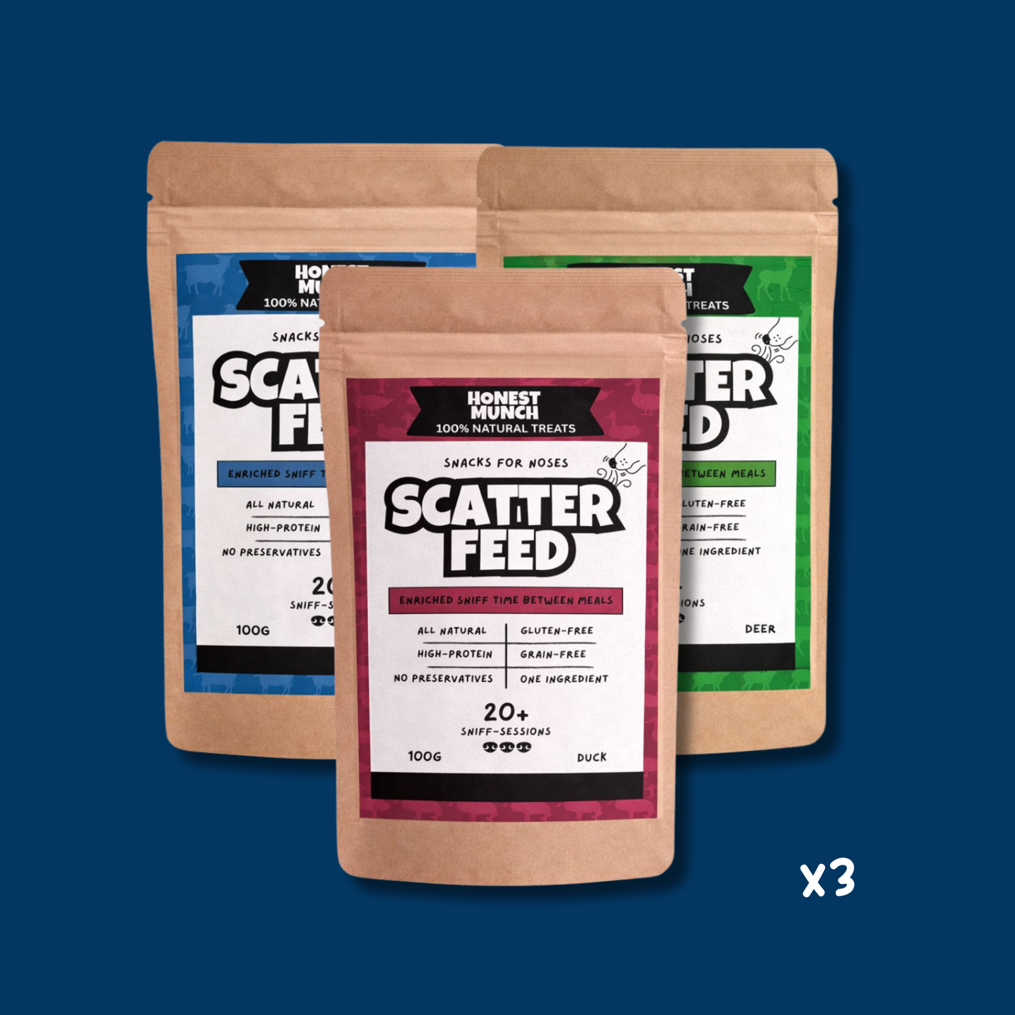 Scatter Feed 3x Mixed Pack