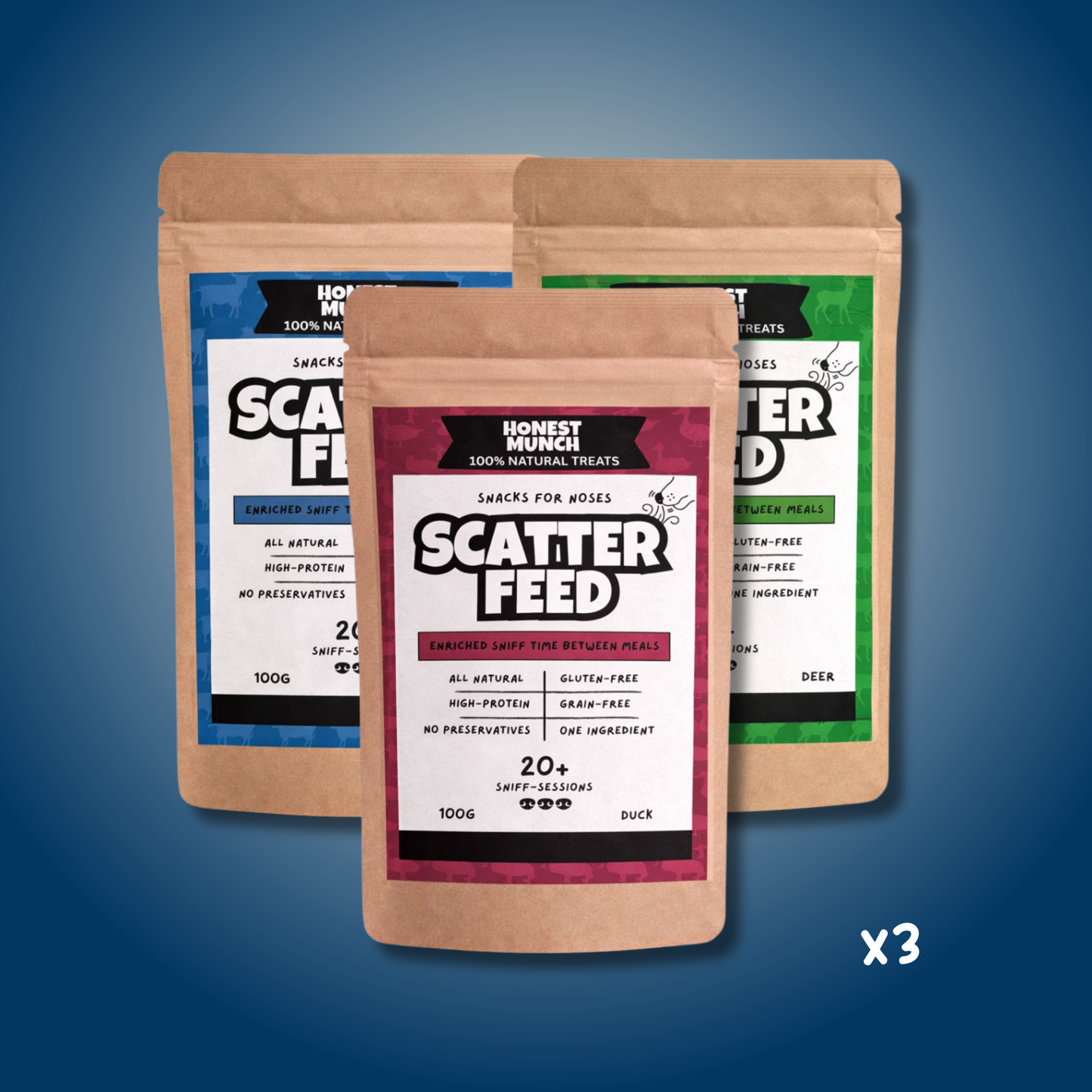 Scatter Feed 3x Mixed Pack