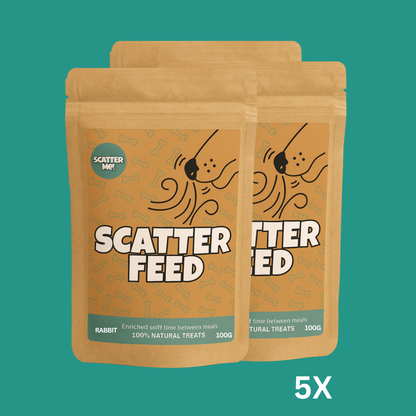 Scatter Feed - Rabbit Hop & Sniff 🐇 - 5-Pack