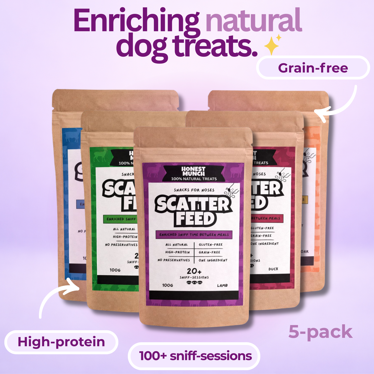 3-Month Sniff-Pack (5-Packs)