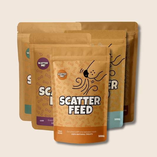 100% Natural Gently Air-Dried Scatter Feed - 5-Pack